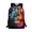 American Flag Wolf Pattern, variant on Smooth Zipper Backpack for Outdoor Work, 17 Inch Large Capacity School Backpack, Tiger Pattern