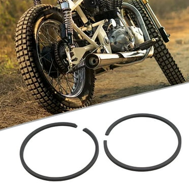 2pcs 80cc 47mm Piston Rings 2 Stroke Motorised Bicycle Motorized Bike Parts Motorcycle Pistons Rings & Pistons Kits Engine Parts