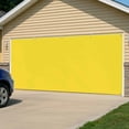thumbnail image 5 of Yellow Garage Door Cover Banner 6 x 13 FT, Pure Yellow Garage Door Curtains Backdrop with Grommets for Indoor Outdoor Wall Party Porch Yard Decorations Background, 5 of 9