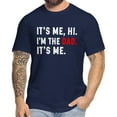 thumbnail image 2 of FLAGWIX Funny Gifts For Dad - Its Me Hi I'm The Dad Its Me, Father's Day, Birthday Gifts For Dad - Mens Shirts, 2 of 6
