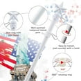 thumbnail image 4 of OLIYNEDY White House Flag Pole Kit - 5ft Tangle Free Flag Pole with Bracket, Heavy Duty American Flag Poles for 3x5 Flags Outdoor, 4 of 7
