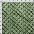 thumbnail image 4 of oneOone Rayon Light Green Fabric Abstracts Sewing Material Print Fabric By The Yard 56 Inch Wide, 4 of 5