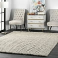 thumbnail image 4 of nuLOOM Vania Chevron Jute Area Rug, 4 of 6