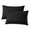 Black, variant on Sacred Thread Pillow Cases Queen Size Set of 2, Rayon Derived From Bamboo Cooling Pillow Cases For Hot Sleepers, Soft and Mellow, (Queen), (Aqua)