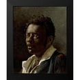 thumbnail image 2 of Gericault, Theodore 12x14 Black Modern Framed Museum Art Print Titled - Study of a Model, 2 of 5