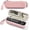 Pink, variant on Hard Carrying Case for DJI Osmo Pocket 3 / Pocket 4 and Accessories, Small Compact Portable Storage Bag with Wrist Strap & Two-Way Zipper (Pink)