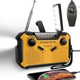 thumbnail image 2 of 【Versión más nueva 2022】Radio de manivela solar de emergencia, radio d, 2 of 2