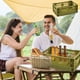 thumbnail image 4 of Desktop Folding Storage Basket Kitchen Household Refrigerator Industrial Style Coffee Corner Sundry Organising Basket Stackable Small Size, 4 of 6