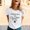 Z002-White, variant on Laipiong Women's Canadian T Shirts 2026 Summer Trendy Maple Leaf Graphic Casual Short Sleeve Basic Tees Comfortable Breathable Beach Vacation Clothes