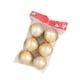 thumbnail image 2 of Adornos Navideños, 8 Bolas Navideñas Flocadas, Juego de Decoración Navideña, Varios Estilos de Adornos para Árboles de Navidad, Se Pueden Usar para Otras Fiestas., 2 of 6
