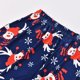 thumbnail image 5 of Navidad hombres papá impreso blusa manga corta Tops + Pantalones Navidad familia conjunto de pijamas a juego Fridja nalpqowj26710, 5 of 9