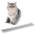 thumbnail image 1 of Eye Envy ProGlide Deshedding and Detangling Comb for Long-Haired Cats | Remove Undercoat, Excess Hair, Tangles & Knots | 6" Dual-Tooth Comb with Rounded Pins, 1 of 9