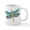 White, variant on CafePress - Glowing Stained Glass And Abalone Shell Dragonfly - 11 oz Ceramic Mug - Novelty Coffee Tea Cup