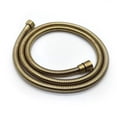 thumbnail image 5 of Chrome/Rose Gold/Golden/Black/Grey/Brushed Nickel Reinforced 1.5m Stainless Steel G1/2 Flexible Shower Hose Bathroom Accessories, 5 of 6