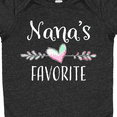 thumbnail image 4 of Inktastic Nana's Favorite- Heart Grandchild Boys or Girls Baby Bodysuit, 4 of 5