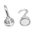 thumbnail image 3 of Ganchos de 4 piezas de metal, gancho para montar en la pared, llaves para abrigo, accesorios para el sombrero, percha para la escuela, la oficina en casa, D25 Advancent HA004498-02, 3 of 7