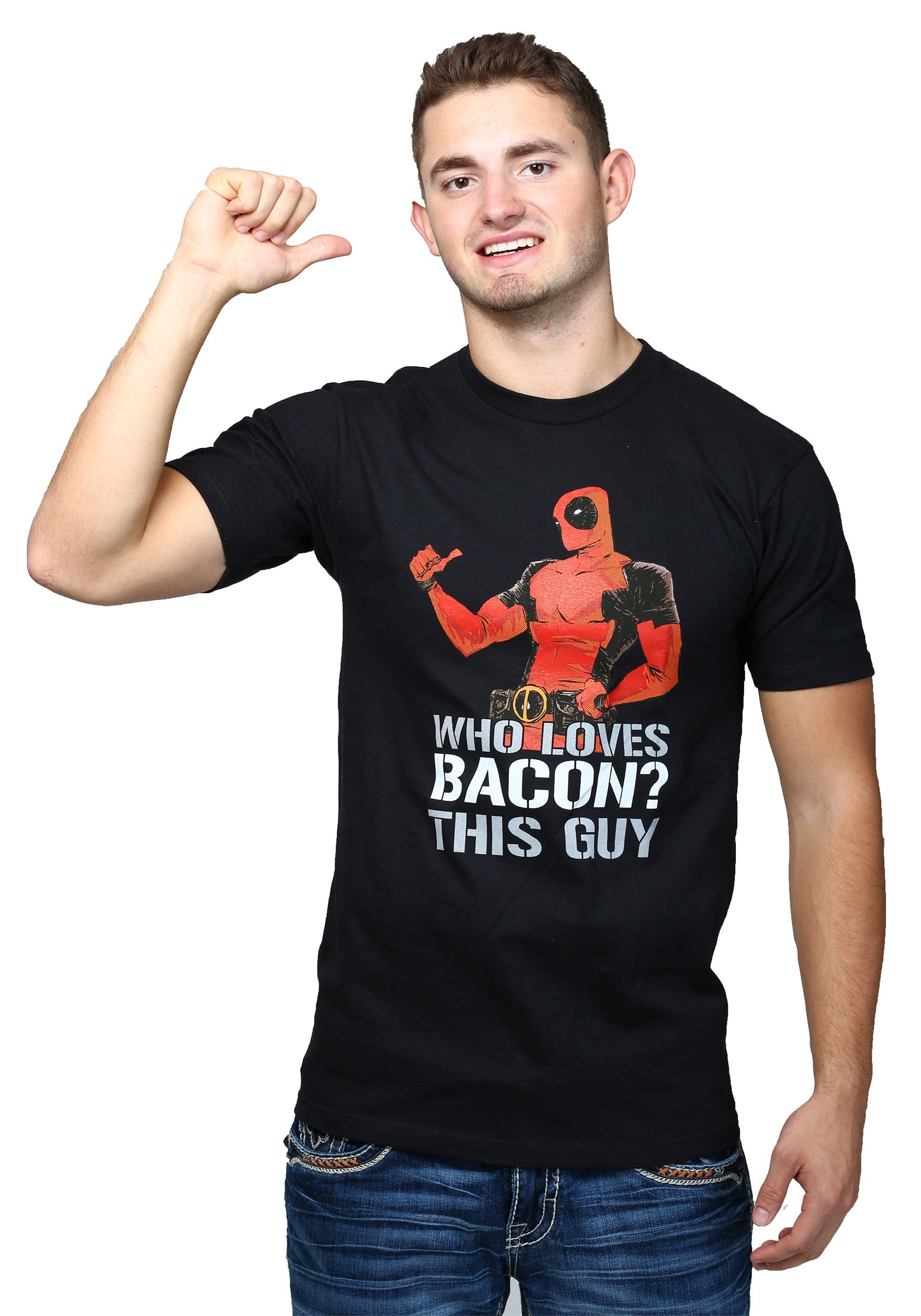 Mighty Fine Deadpool Loves Bacon T Shirt Walmart Com Walmart Com Mighty Fine Deadpool Loves Bacon T Shirt Walmart Com Walmart Com