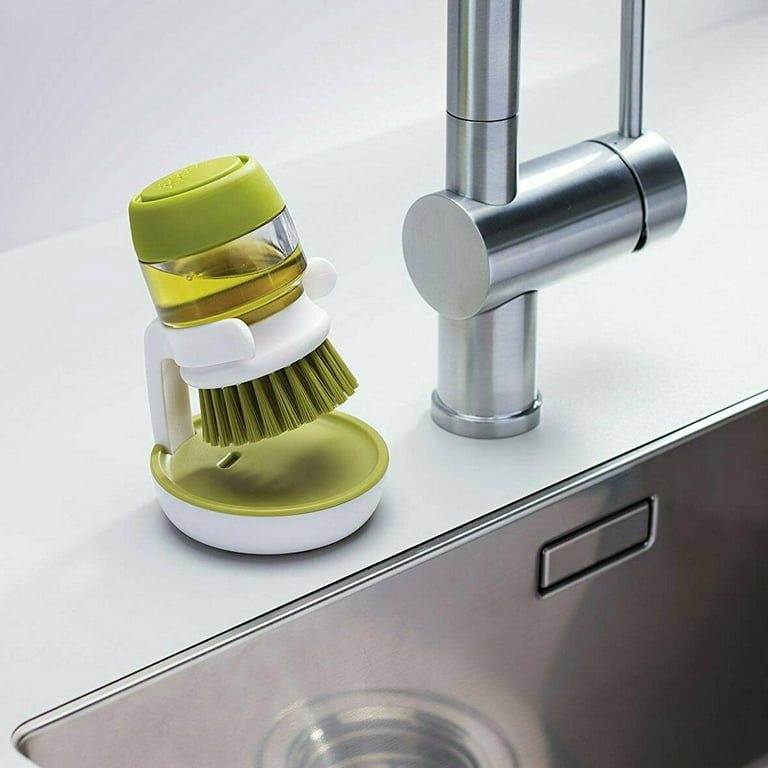 Soap Dispensing Dish Brush Storage Set – Persimmon Creek Gifts