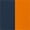 Orange/White/Navy, variant on Nautica 2-Piece Golf Umbrella Set