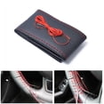 thumbnail image 2 of Cubierta Para Volante De Coche De 38Cm, Agujas De Hilo De Coser Hechas A Mano De Cuero Suave, Cubiertas Para Volante, Accesorios Para Automóviles Serendint VI004141-00, 2 of 6