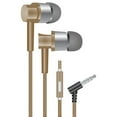 thumbnail image 1 of Escape - Stereo In-Ear Headphones, Noise Reduction, Integrated Microphone, Gold, 1 of 3