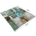 thumbnail image 4 of Graffiti Art Lattice Throw Blanket Soft Breathable Flannel Decorative Blanket for Bedroom Sofa Chair Warmth All-Season Throw Blanker for Kid Girl Woman 50x60in, 4 of 5