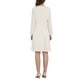 thumbnail image 3 of Vestido de tweed A-Line para mujer INSPIRE CHIC, de manga larga, vintage, con vuelo, 2XL, beige, 3 of 4