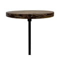 thumbnail image 6 of Carolina Electra Round Accent Table in Brown, 6 of 8