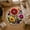 Color 1, variant on Colorful Flower Round Area Rug Velvet Soft Plush Floral Carpet Bedroom Living Room Home Decor Accent Rug SPXUBZ 78.7"×78.7"