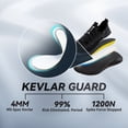 thumbnail image 4 of Steel Toe Shoes for Women Men Wide Non Slip Composite Work Sneakers Indestructible Comfortable Safety Shoes Lightweight Breathable Construction Sneakers Puncture Ergonomic Design, 4 of 6