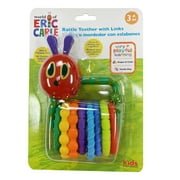 World of Eric Carle, the Very Hungry Caterpillar Rattle Teether with Links 1 Count (Pack of 1)