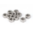 thumbnail image 1 of Tuercas hexagonales, 3/8-16 UNC, tuerca hexagonal de acero inoxidable 304, 10 piezas, 1 of 3