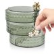 thumbnail image 5 of unbranded Organizador De Joyas Giratorio Verde De Con Compartimentos Para Y Collares, 5 of 8
