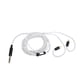 thumbnail image 2 of Cable Para Auriculares De 3,5 Mm, Sonido Estéreo Sin Pérdidas, Cable Para Auriculares De Cobre Plateado, Resistente Al Desgarro, Sin Bobinado Para Música, 2 of 7