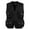 Black, variant on AXXD Men coats,Mens Gilet Waistcoat Multi Pocket Fishing Hunting Hiking Vest Waistcoat Jacket