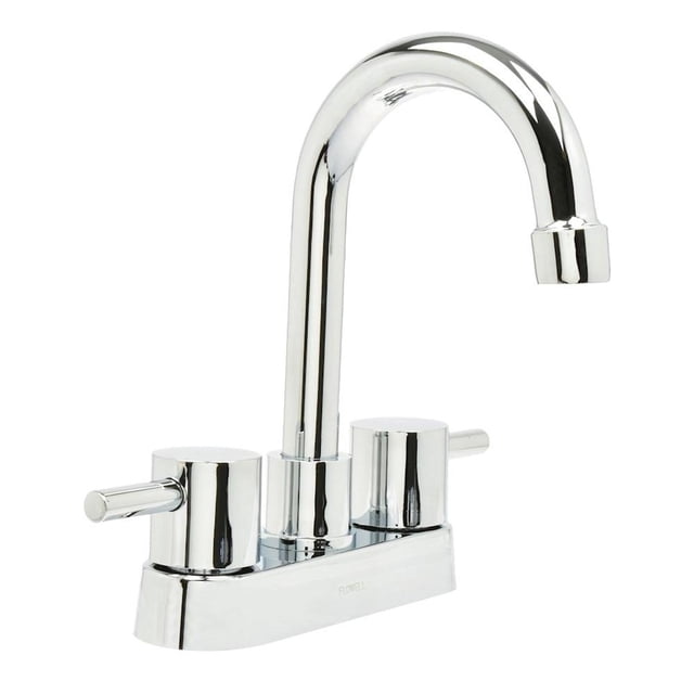 Llave Mezcladora Para Baño Victor Duomando Latón Cromado 19.