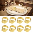 thumbnail image 1 of Napkin , Metal Electroplating 8pcs Napkin  Set Maple Leaf  for Banquet for Party for Wedding, 1 of 8