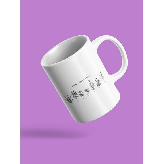 Medicinal Plants And Herbs  Mug Unisex's -Image by Shutterstock