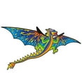 thumbnail image 2 of WindNSun Supersize Blue Dragon w/ 3D Head Ripstop Nylon Dragon Kite, 76 Inches Wide, 2 of 3