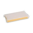 thumbnail image 2 of Boardwalk 63BWK LD 3.6 in. x 6.1 in. Individually Wrapped Light Duty Scrubbing Sponge - Yellow/White (20/Carton), 2 of 6
