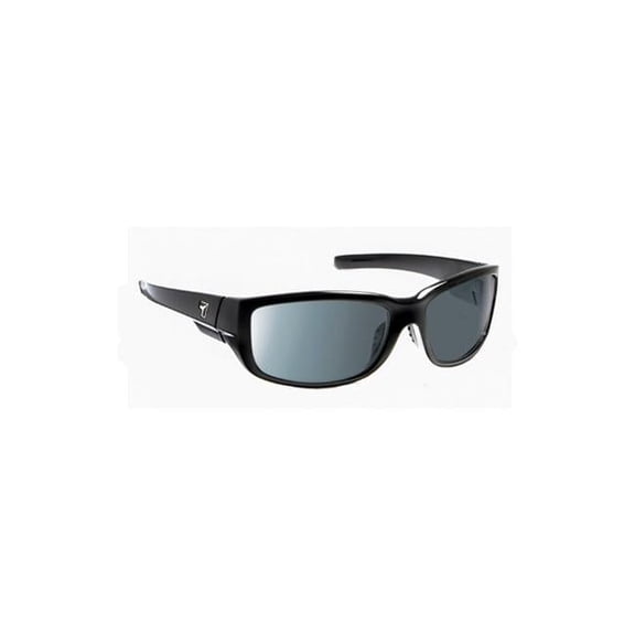7eye 860517 Dillon Photochromic Day Night Eclypse Sunglasses- Glossy Black - Small & Large