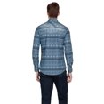 thumbnail image 3 of Camisa Vaquera Wrangler Hombre Denim A03 azul XG, 3 of 5