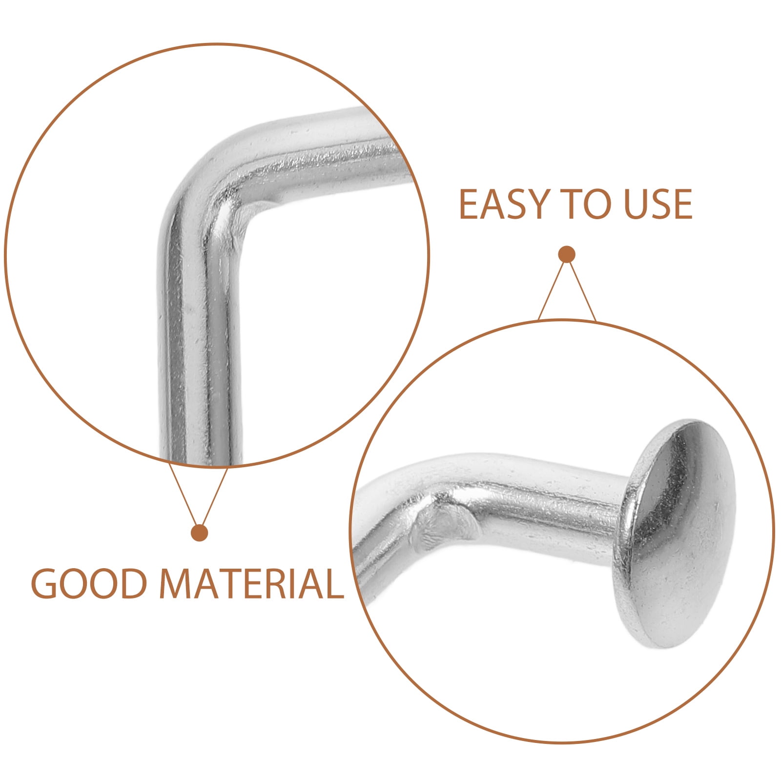 YUNLIGHTS 100Pcs Universal Pallet Rack Safety Pin Iron Construction Heavy Duty