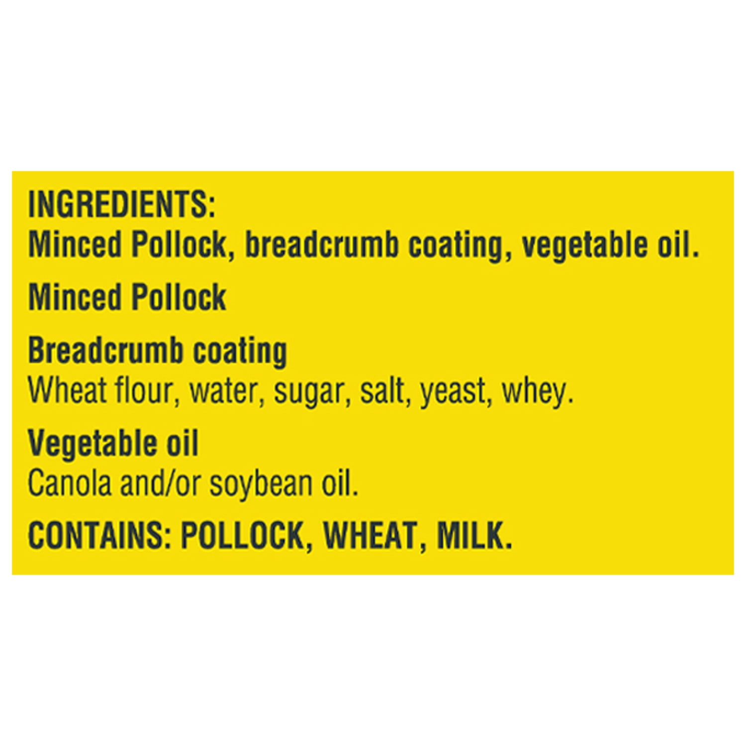 Gorton’s Crunchy Breaded Fish Sticks, Wild Caught Pollock, 52 Count