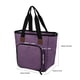 thumbnail image 5 of Bolsa de almacenamiento para tejer Proyecto inacabado Ganchos de ganchillo Agujas de tejer Bolsa de transporte Organizador de hilos Yuarrent HA1252-00B, 5 of 6