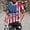 Blue, variant on Men's T-Shirts Tee, Short Sleeve American Flag Casual Crew Neck Summer Tops for Men Blue