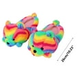 thumbnail image 3 of Lksixu Teddy Bear Slippers for Women, Cute Stuffed Bear Thicken Memory Foam Plush Slippers, Soft Fluffy Anti-Slip Cartoon Animal House Shoes Warm Winter Slippers Christmas Gifts for Indoor Outdoor, 3 of 5