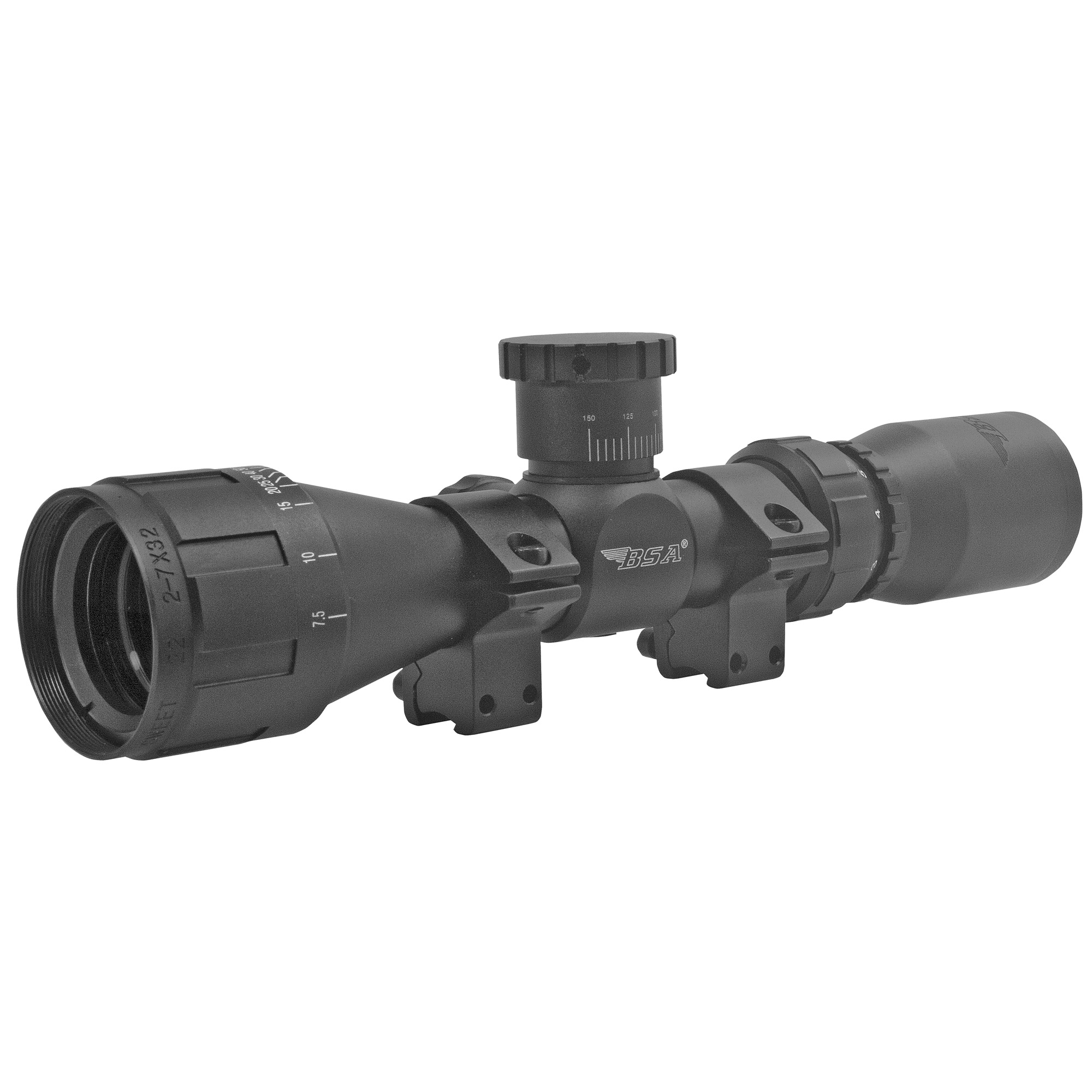 BSA Optics Sweet 22, Rimfire Scope, 27X32mm, 1" Maintube, 30/30 Duplex