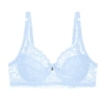 thumbnail image 4 of Push Up Bras for Women Add 2 Cups Sexy Lace Cleavage Extra Padded Plunge Bra Underwire Mothers Day Gifts, 4 of 4