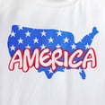thumbnail image 5 of NOLDARES 4th of July Baby Boy Outfit Toddler Short Sleeve T-Shirt and Elastic Waist Shorts with Pockets American Flag Print 2Pcs Summer Clothes(White,3-4 Y), 5 of 8